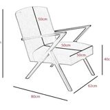 Fauteuil Retrostar Vert de Sternzeit-Design