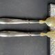 Salad serving cutlery in a box – Art Deco