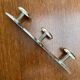 Vintage stainless steel coat hook