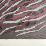 Set of 4 original lithographs by Raoul Ubac, 1978. The earth.