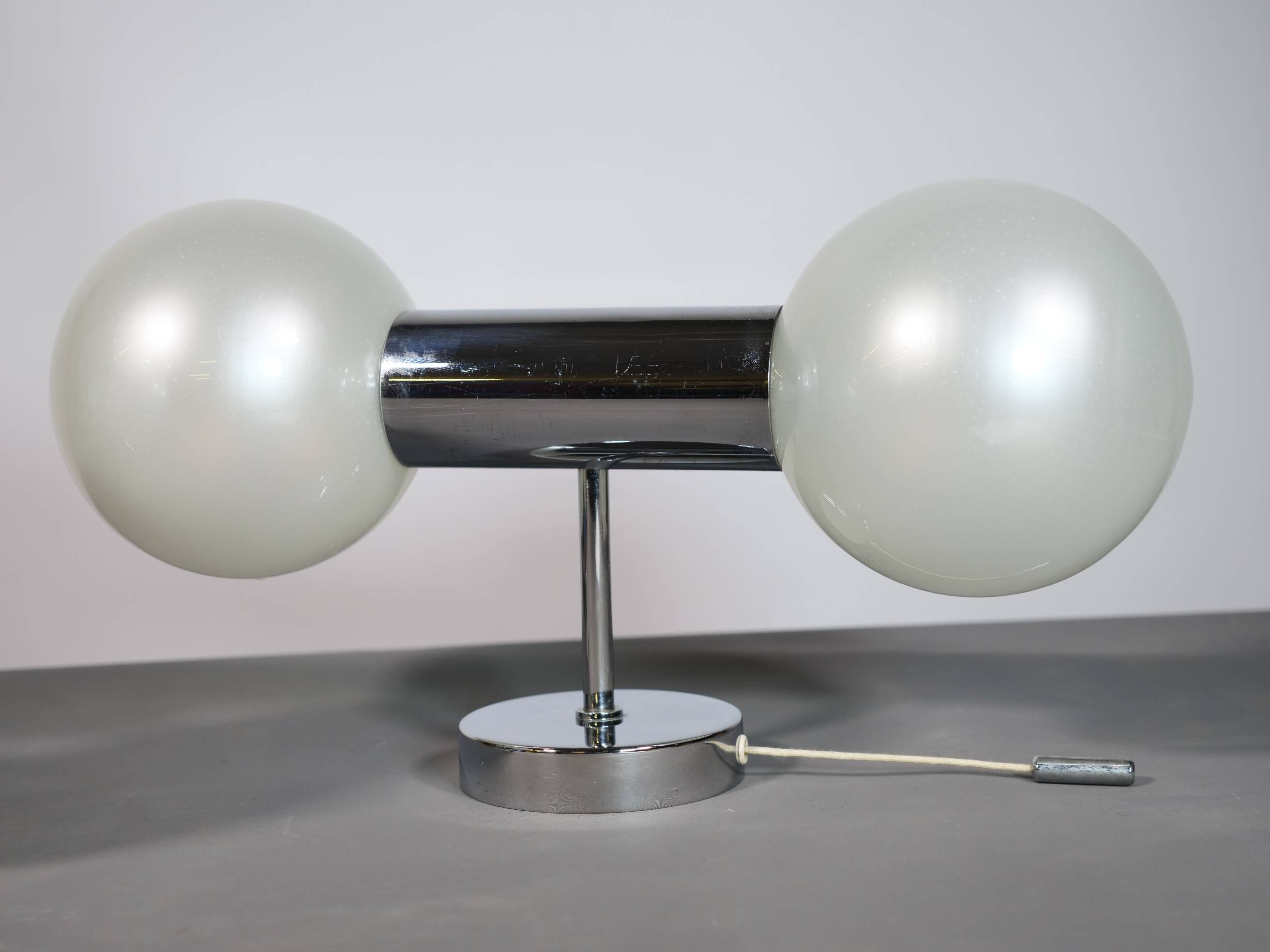 Space Age Wall Lights in Chrome by Motoko Ishii for Staff, 1970s