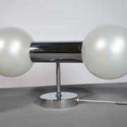 Space Age Wall Lights in Chrome by Motoko Ishii for Staff, 1970s
