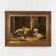 Belgian Artist, Baroque Scene, 1991, Oil on Canvas, Frame