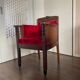 Bureau ou Chaise d'Appoint Art Déco en Chêne de l'École d'Amsterdam, années 1920