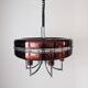 A modernist UFO pendant light from the 70s