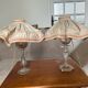 2 vintage bedside lamps