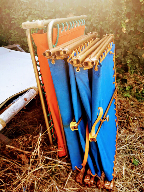 Vintage Lafuma camp bed