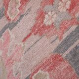 Vintage Turkish rug from Oushak, hand-woven 95x745 cm