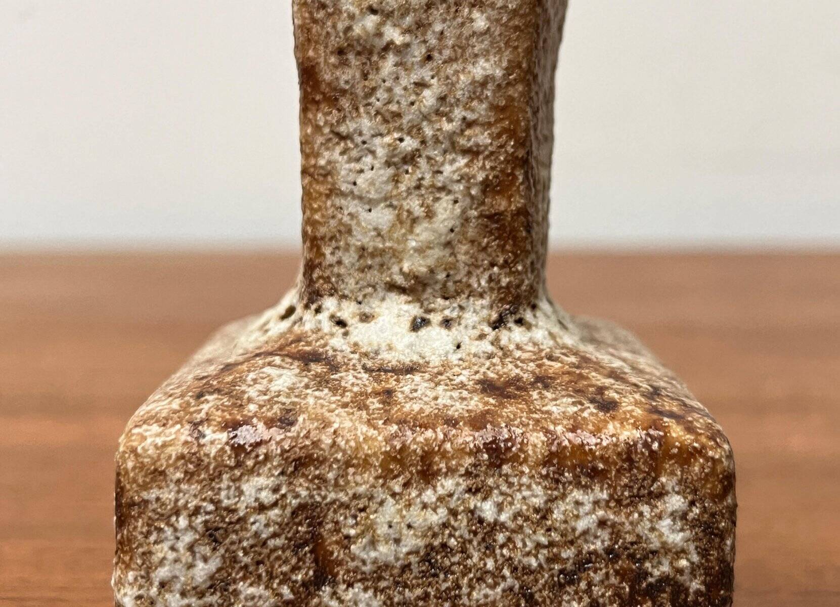 Brutalist Vase in West German Ceramic Mid-Century Style from the 1960s