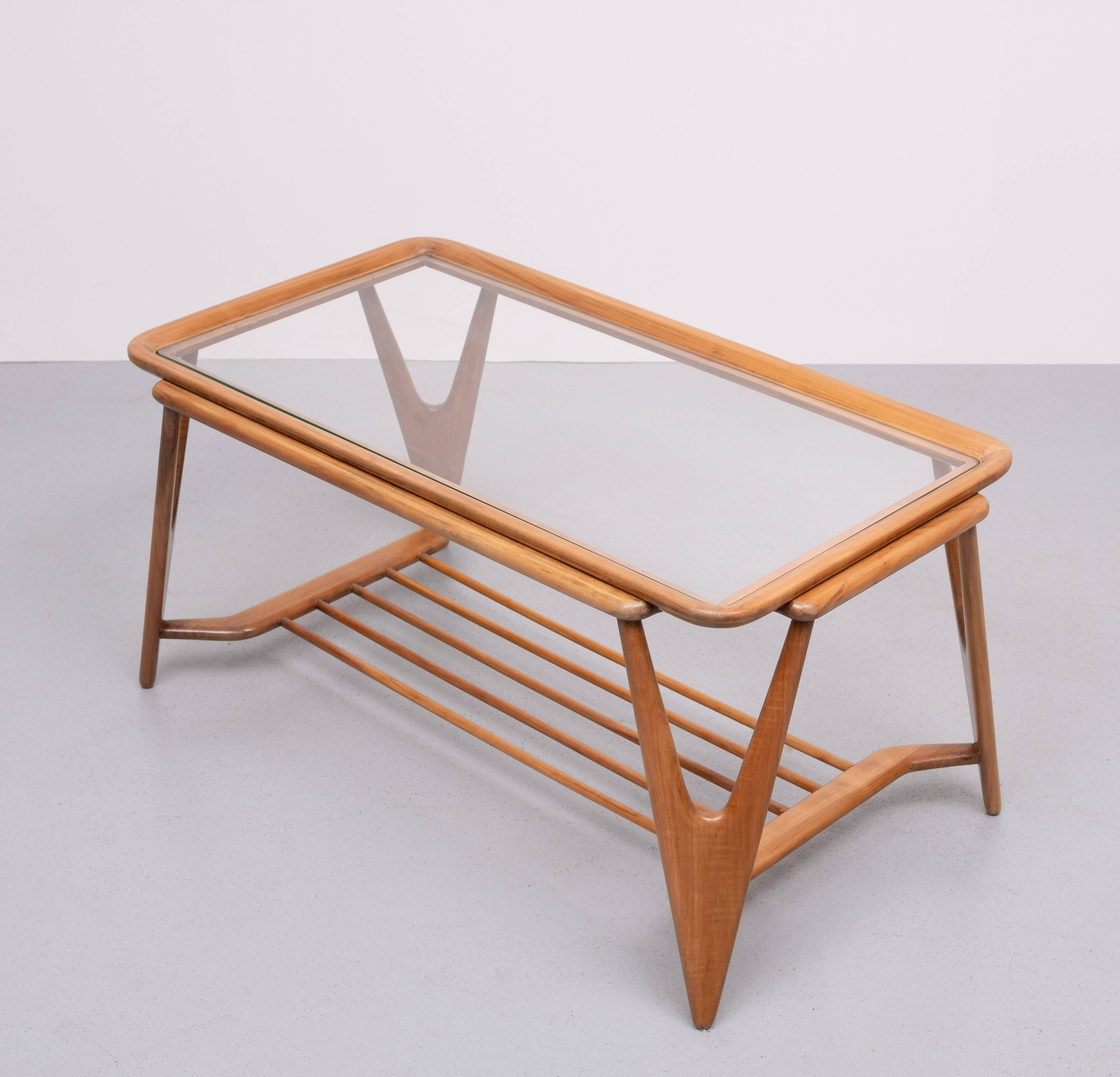 Cesare Lacca attrib Coffee table 1950s Italy