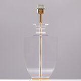 Regency Lucite Table Lamp, 1970s, France
