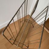 Golden magazine holder