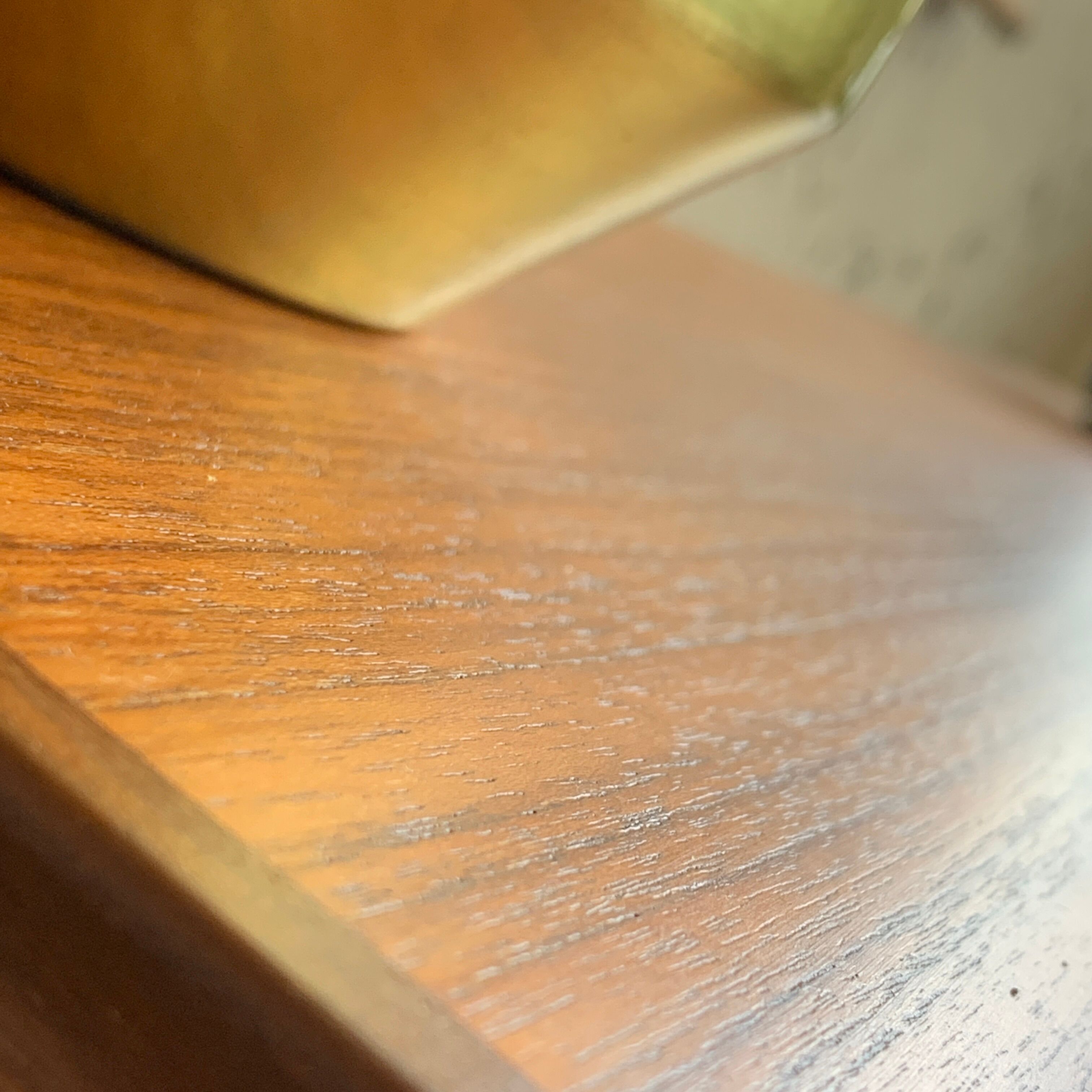 Teak desk on rosewood legs, 60s Norway, vintage