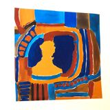 Abstract Gouache on paper