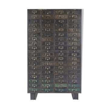 Metal workshop furniture with 72 drawers