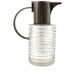 Sergio Asti silverplated and glass jug  Arnolfo di Cambio 1968