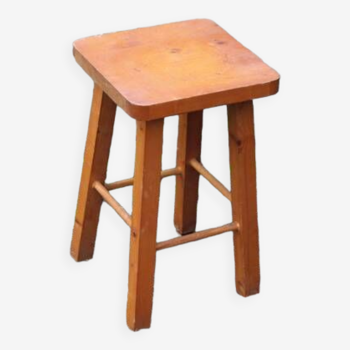 Low workshop stool