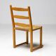 Stackable chairs Poul Volther Gemla Sweden in modern Scandinavian ash from the mid-20th century.
