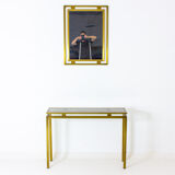 Regency console plus mirror, 1980s