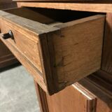 Two-body oak buffet 1900