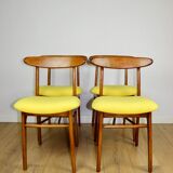 Hałas vintage chairs yellow vintage - set of 4 - great set