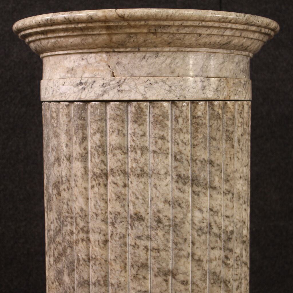 alabaster column from 20th century