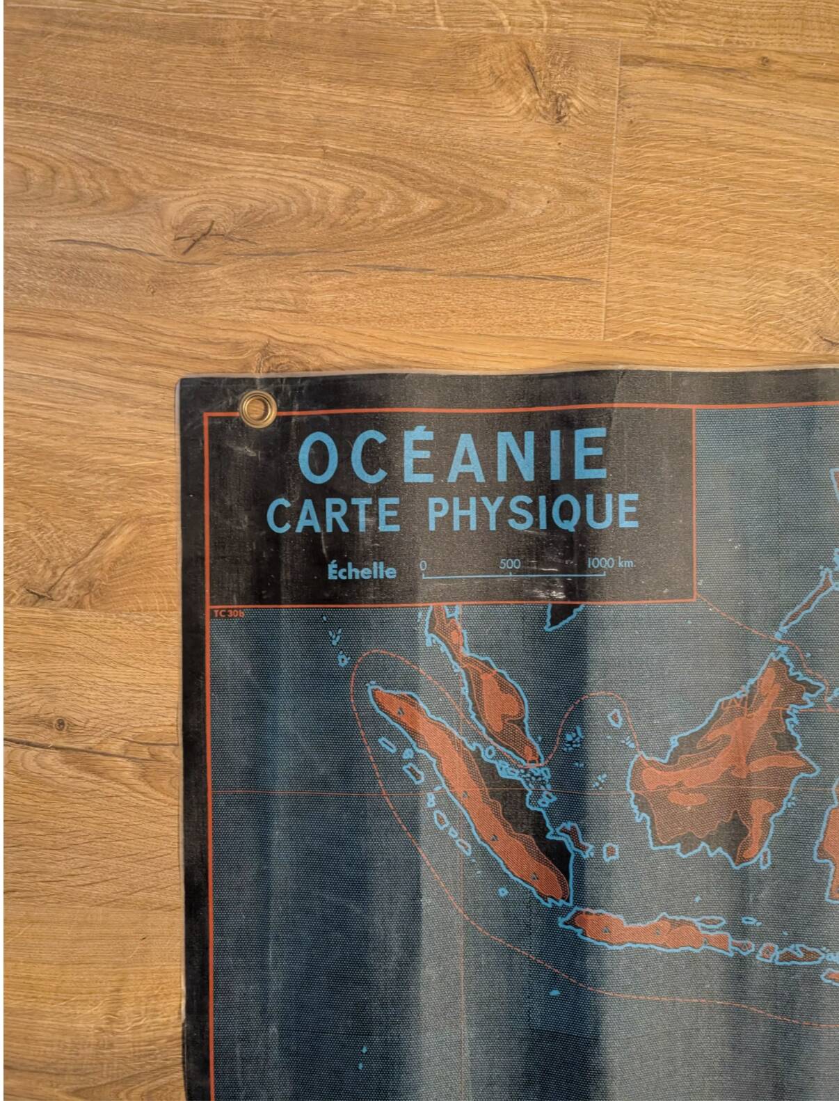 School map, Africa map & Oceania map