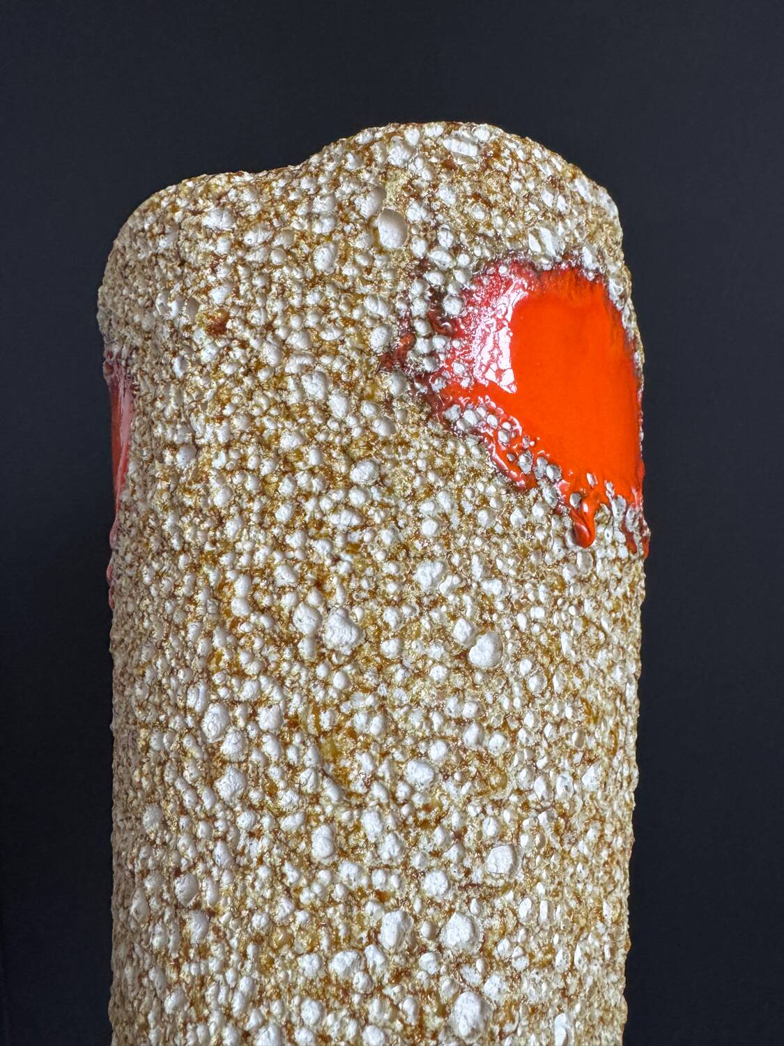 Large ceramic vase from Vallauris, 1970s