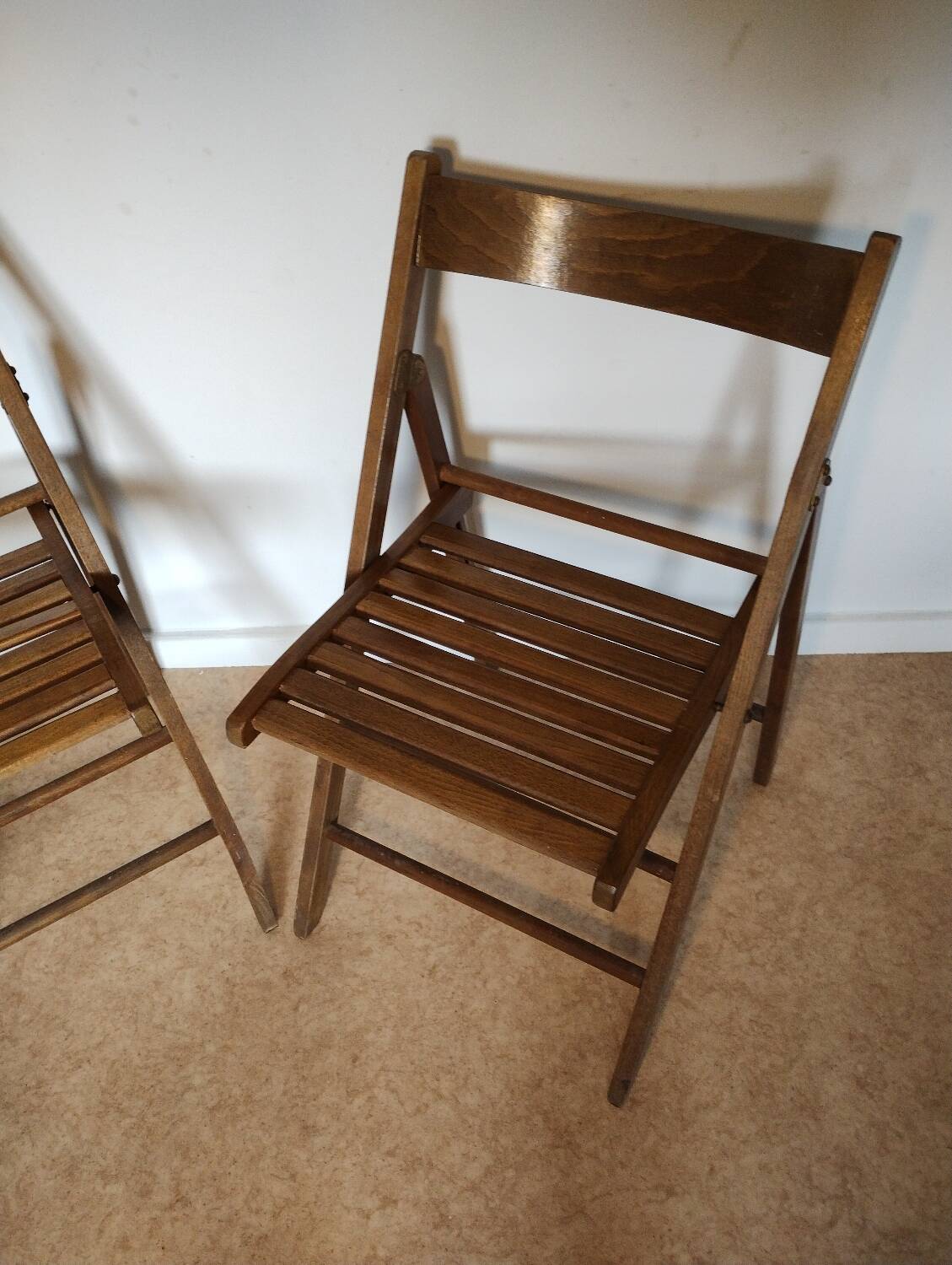 vintage folding chairs