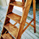 Former wooden painter's stepladder