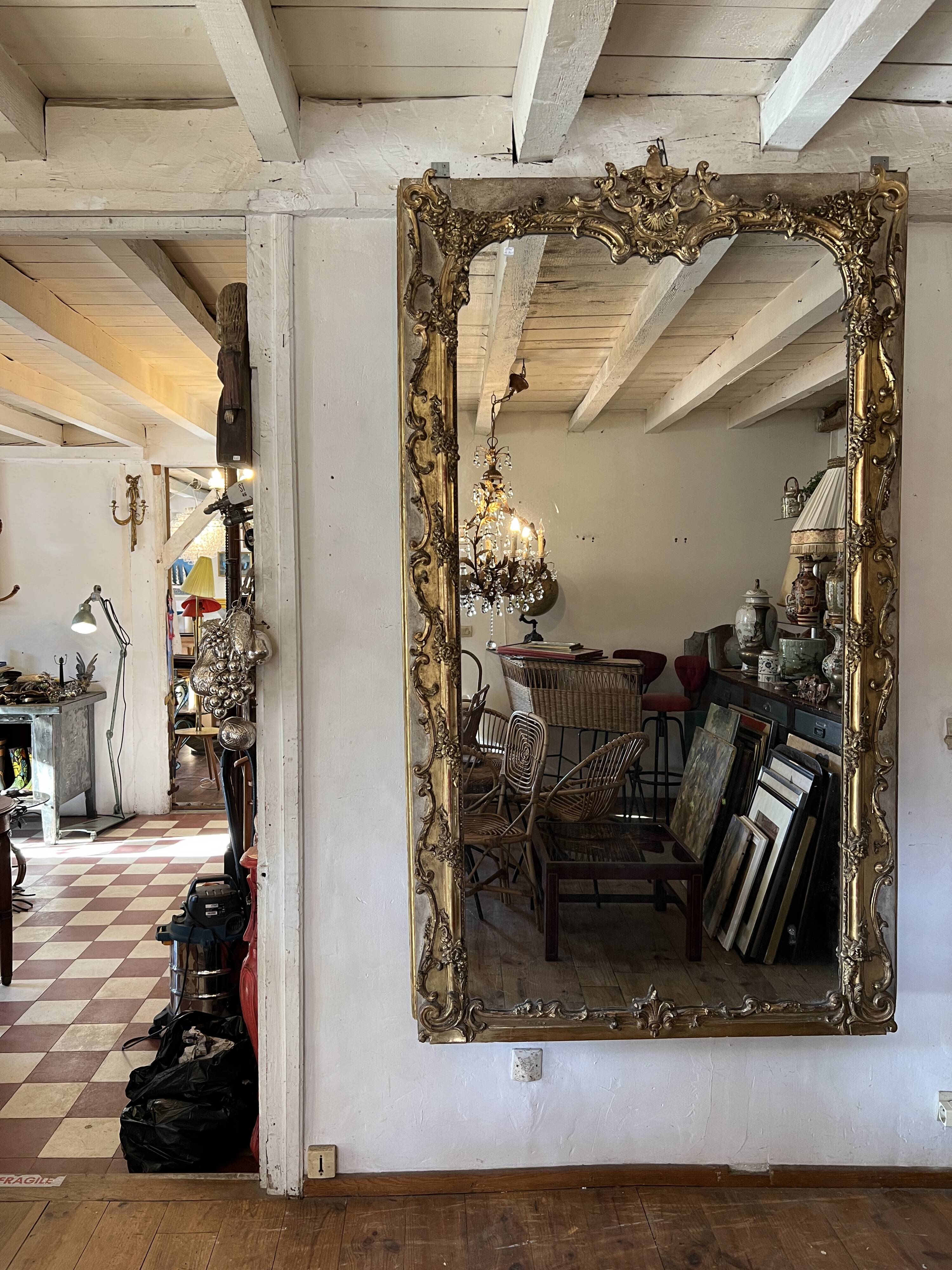 18th Century Golden Mirror