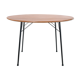 Round teak dining table by Arne Jacobsen model 3600 by Fritz Hansen for Pastoe