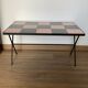 Table basse damier