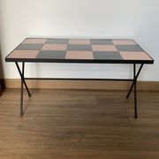 Table basse damier