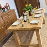 Farm table with extensions