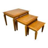Classic wooden nesting tables