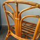 Vintage rattan armchair 70s