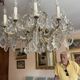 Antique crystal chandelier, French made.