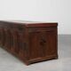 17th Century French Oak Storage Trunk or linen chest