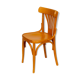 Bistro chair palm tree backrest, natural beech varnished