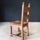 Handcrafted Oak and Rush Dining Chairs, Belgium, 1960s, Set of 6