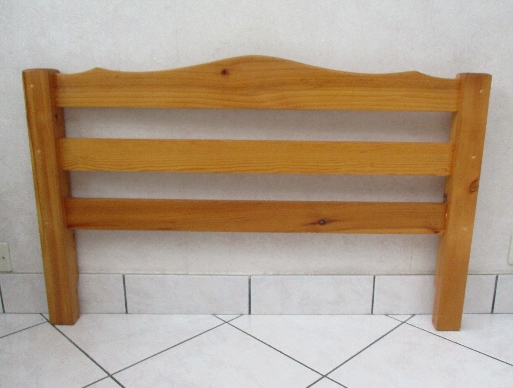 Two pine headboards