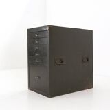Forest green metal Military filing Cabinet or Chest of Drawers, 1956