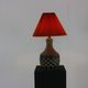 Set of two sixties design studio pottery table lamps for Chris Keramik Hasl