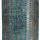 Vintage carpet uzbek bukhara handmade 186cm x 280cm 1970s