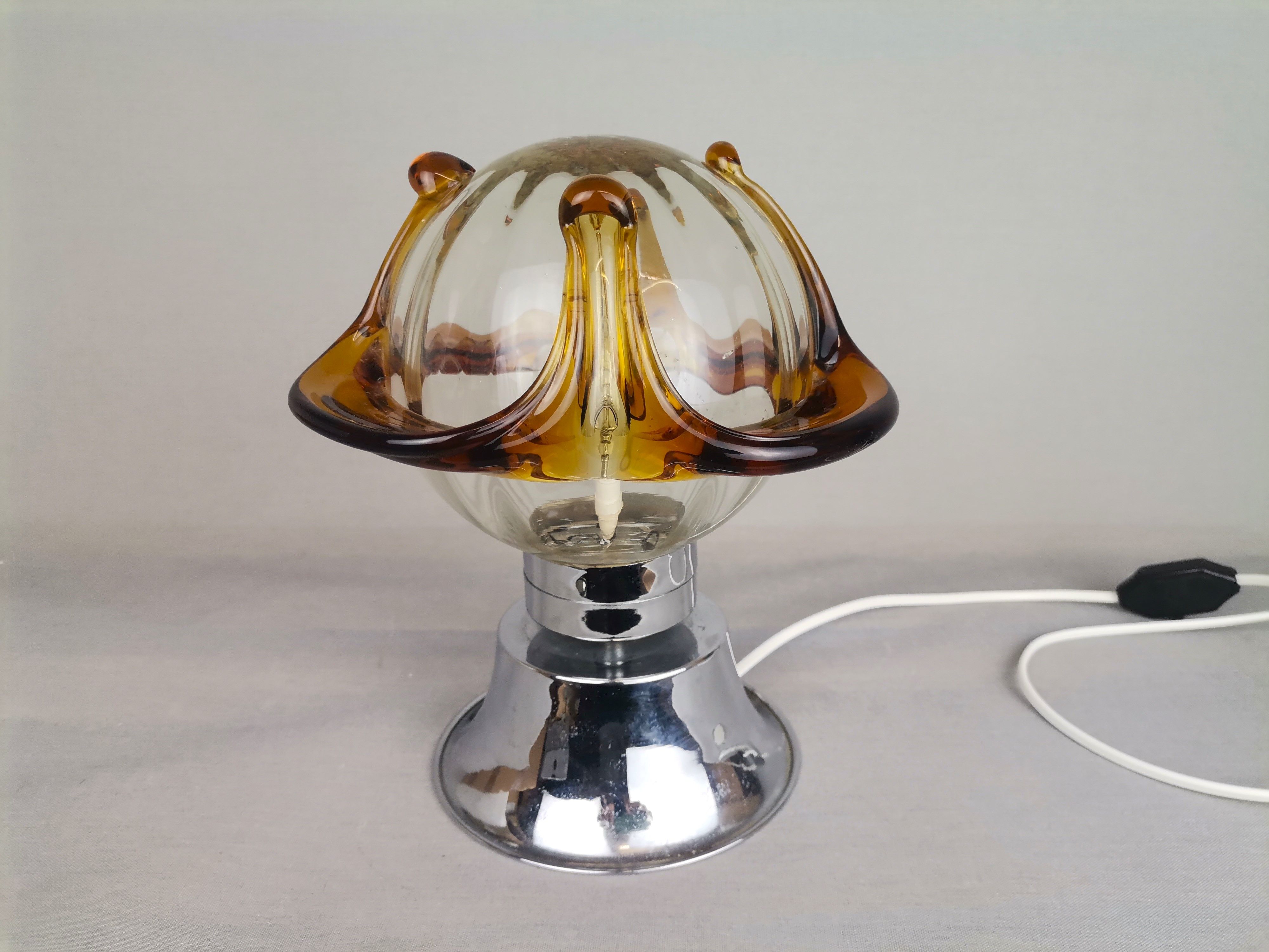 Table lamp in Murano glass mid century