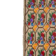 Handwoven Floral Pattern Needlepoint Kids Kilim Rug, Wall Hanging Turkish