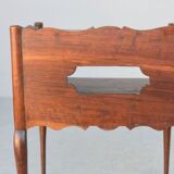 Louis XV-style bedside in 19th century walnut
