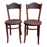 Paire de chaise bistrot Kohn