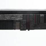 Console en bois noir